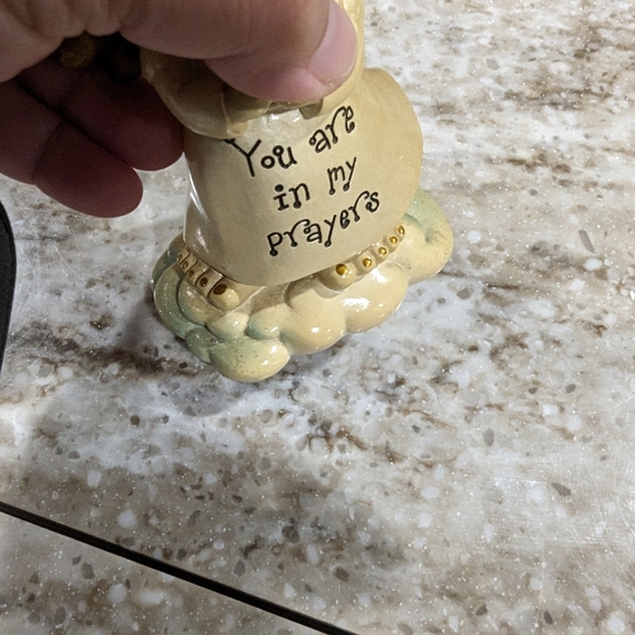 - Vintage Bobble Head Angel. Wing also Bobble. Ceramic-like material. Chri… - Picture 4 of 10